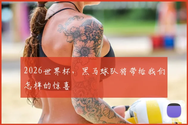 2026世界杯,黑马球队将带给我们怎样的惊喜