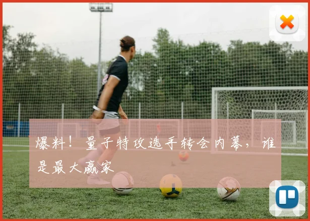 爆料！量子特攻选手转会内幕，谁是最大赢家